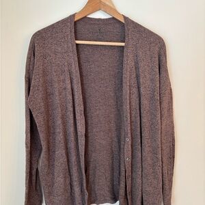 American Eagle Outfitters Brown Cardigan